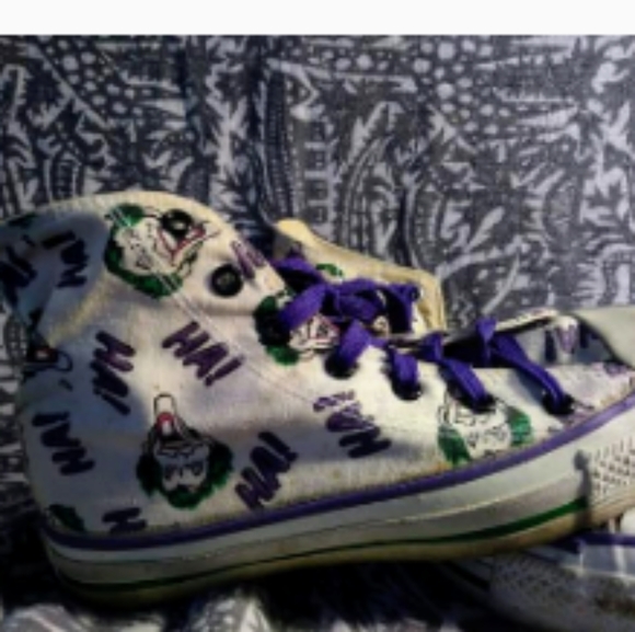 Joker Converse All Star DC Comics 1989 - Picture 6 of 7
